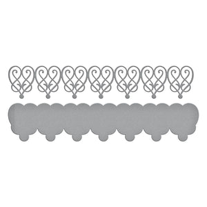 Timeless Hearts Border Spellbinders S4-1341