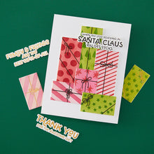 Load image into Gallery viewer, Here for the Presents Letterpress + Foil and Cut Hero Arts HD102