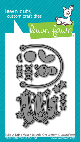 Build a Drink Mason Jar Add On Lawn Fawn LF3433