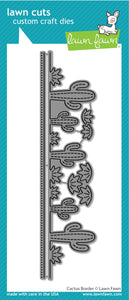 Cactus Border Dies Lawn Fawn LF3436