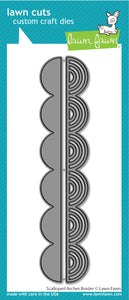 Scalloped Arches Border Dies Lawn Fawn LF3439