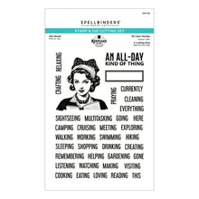Load image into Gallery viewer, ING Words Stamp &amp; Die Set Spellbinders SDS-232