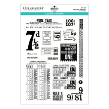 Load image into Gallery viewer, Keepsake Numbers Stamp Set Spellbinders STP-279