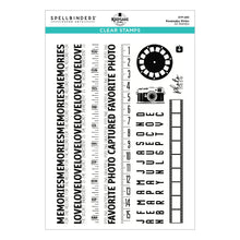 Load image into Gallery viewer, Keepsake Strips Clear Stamps Spellbinders STP-280