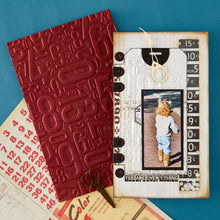 Load image into Gallery viewer, Number Field 3D Embossing Folder Spellbinders E3D-186