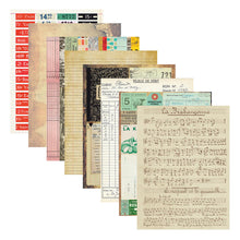 Load image into Gallery viewer, Reminisce Patterned Cardstock Book 10 Spellbinders SCSP-037