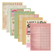 Load image into Gallery viewer, Reminisce Patterned Cardstock Book 10 Spellbinders SCSP-037