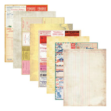 Load image into Gallery viewer, Reminisce Patterned Cardstock Book 10 Spellbinders SCSP-037