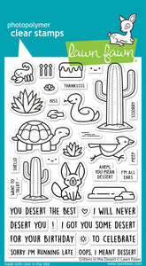 Critters in the Desert Lawn Fawn LF3415