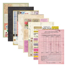 Load image into Gallery viewer, Reminisce Patterned Cardstock Book 10 Spellbinders SCSP-037