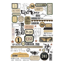 Load image into Gallery viewer, Noted Details Rub-ons Spellbinders SCSR-016