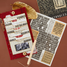Load image into Gallery viewer, Noted Details Rub-ons Spellbinders SCSR-016