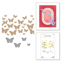 Load image into Gallery viewer, Fluttering By Glimmer Plate and Die Spellbinders GLP-376