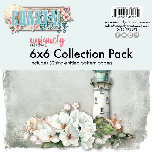 Coastal Bliss 6” x 6” Collection Pack UCP2843