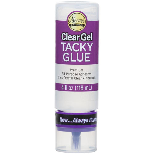 Clear Gel Tacky Glue Aleene’s Always Ready 33151