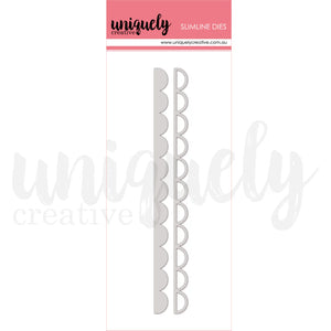 Slimline Scallop Strip Die UCD2175