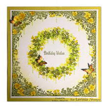 Load image into Gallery viewer, Silver Leaves Mini Stamp Lavinia LAV891
