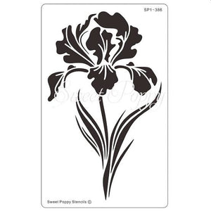 Iris Metal Stencil Sweet Poppy SP1-386