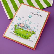 Load image into Gallery viewer, Spa Day Cling Rubber Stamp Spellbinders RSC-069