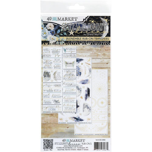 Starlight Dreams - Rub On Set 49 & Market DSD-30662