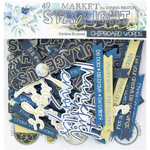Starlight Dreams - Chipboard Words 49 & Market DSD-30709