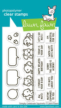 Load image into Gallery viewer, Simply Celebrate Squirrels Stamps Lawn Fawn LF3881