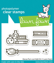 Load image into Gallery viewer, Hocus Purr-cus! add on Stamps Lawn Fawn LF4189
