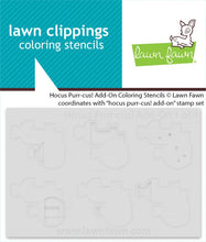Load image into Gallery viewer, Hocus Purr-cus! Add On Colouring Stencils LF4191