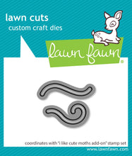 Load image into Gallery viewer, I Like Cute Moths Add On Die Set Lawn Fawn LF4196
