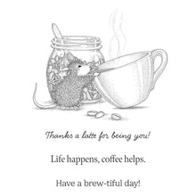 Load image into Gallery viewer, Brew-tiful Day House Mouse Designs Stamp RSC-063