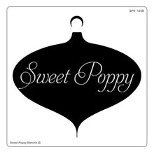 Load image into Gallery viewer, Bauble Aperture Metal Stencil Sweet Poppy SP6-125B
