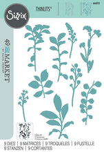 Load image into Gallery viewer, Fine Stem 02 Dies Sizzix 666810 49 &amp; Market