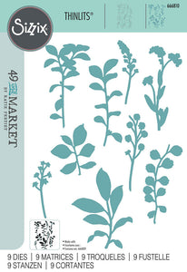 Fine Stem 02 Dies Sizzix 666810 49 & Market