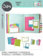 Load image into Gallery viewer, Journal Essential Pages Die Set Sizzix 666744