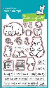 Den Sweet Den Lawn Cuts Lawn Fawn LF2410