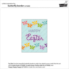 Load image into Gallery viewer, Butterfly Border Lawn Fawn LF3688