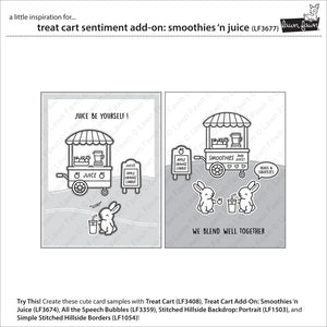 Treat Cart Sentiment Add on / Smoothies n Juice