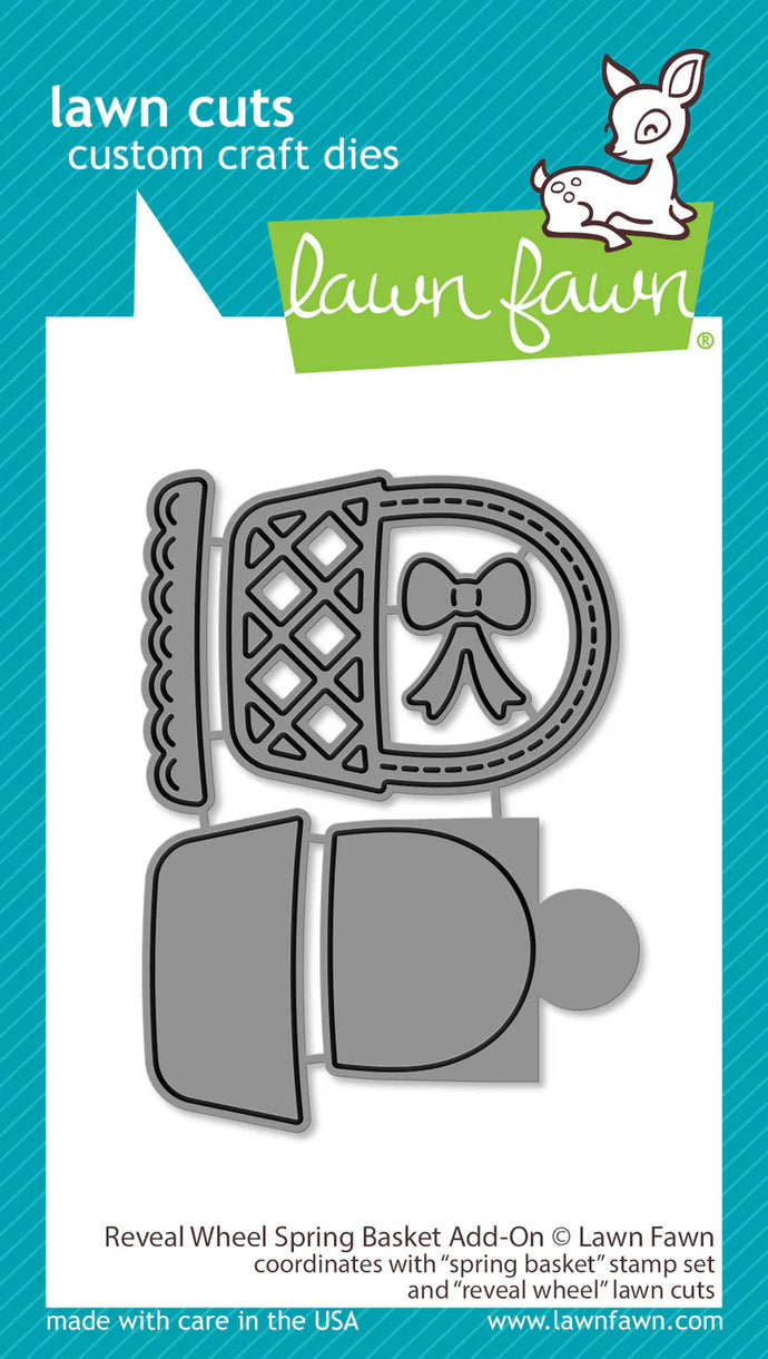 Reveal Wheel Spring Basket Add On Lawn Fawn LF3664