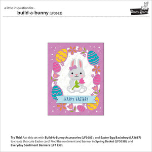 Build a Bunny Dies Lawn Fawn LF3682