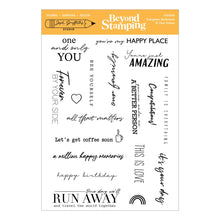 Load image into Gallery viewer, Evergreen Sentiments Stamps Josh Griffiths JGS0006