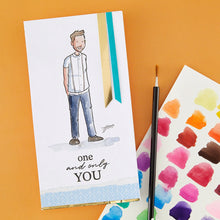 Load image into Gallery viewer, Evergreen Sentiments Stamps Josh Griffiths JGS0006