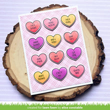 Load image into Gallery viewer, Critter Conversation Hearts Add On Lawn Fawn LF3951