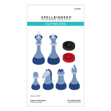 Load image into Gallery viewer, Chess &amp; Checkers Etched Dies Spellbinders S4-1534