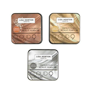 Set of 3 Limited Edition Metallic Inks Lisa Horton LHCIP179