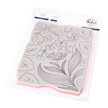 Load image into Gallery viewer, Foliage Flair Red Rubber Stamp Pinkfresh 271225