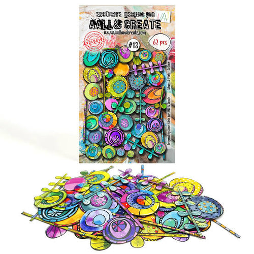 Stems & Pods #13 Ephemera Die Cuts All & Create