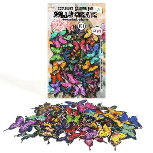 Winged Delights #31 Ephemera Die Cuts AALL & Create