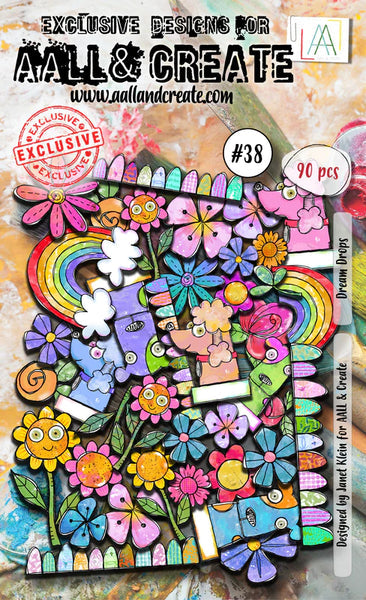 Dream Drops #38 Ephemera Die Cuts AALL & Create