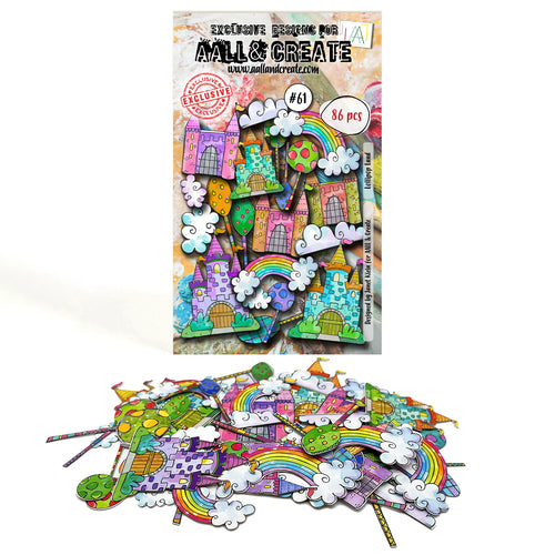 Lollipop Land #61 Ephemera Die Cuts Aall & Create
