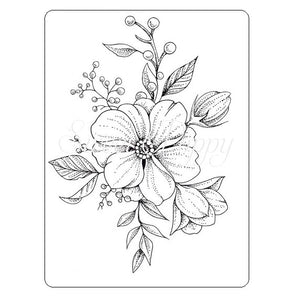 Spring Bloom Clear Stamp Sweet Poppy SPSTMP_Springbloom